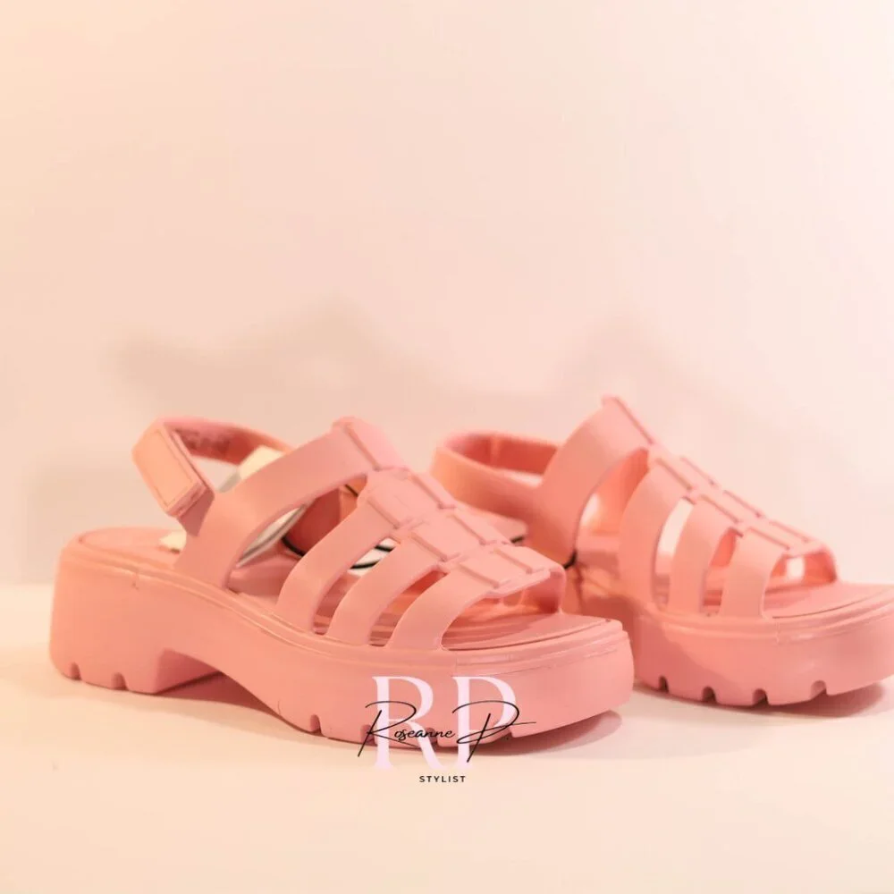 ZARA Women Pink Sandals SZ 37 NWT - Picture 2 of 7